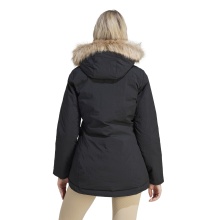 adidas Wintermantel Hooded Fur Parka (wasserabweisend) schwarz Damen