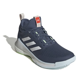 adidas Hallen-Indoorschuhe CrazyFlight Mid dunkelblau/weiss Damen