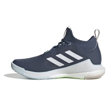 adidas Hallen-Indoorschuhe CrazyFlight Mid dunkelblau/weiss Damen