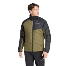 adidas Isolationsjacke Terrex Multi Insulated (Wanderjacke) olivegrün/schwarz Herren