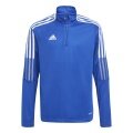 adidas Langarmshirt Team Tiro 21 (Stehkragen, rec. Polyester) royalblau Jungen