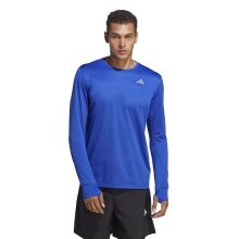 adidas Lauf-Langarmshirt Own The Run (feuchtigkeitsabsorbierend, reflektierend) blau Herren