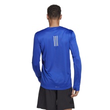 adidas Lauf-Langarmshirt Own The Run (feuchtigkeitsabsorbierend, reflektierend) blau Herren