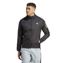 adidas Lauf-Trainingsjacke Own The Run (Wind.Rdy Technologie, schmal geschnitten) schwarz Herren