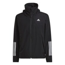 adidas Regenjacke BSC 3-Streifen RAIN.RDY (wasserdicht) schwarz Herren