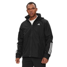 adidas Regenjacke BSC 3-Streifen RAIN.RDY (wasserdicht) schwarz Herren