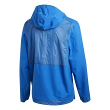 adidas Regenjacke Zupahike TERREX 2.5 Layer RAIN.RDY (wasserdicht, atmungsaktiv) blau Herren