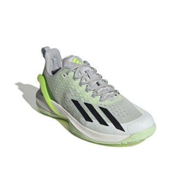 adidas Tennisschuhe adizero Cybersonic Allcourt/Dämpfung 2024 grün/weiss Herren