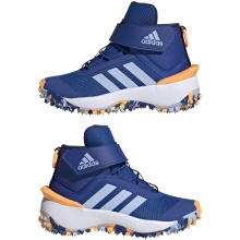 adidas Trail-Laufschuhe Fortatrail EL (Freizeit, All Terrain, Klettverschluss) royalblau Kinder