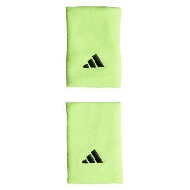 adidas Schweissband Handgelenk Jumbo #24 limegrün - 2 Stück