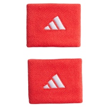 adidas Schweissband Handgelenk Small rot - 2 Stück