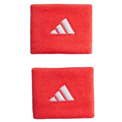 adidas Schweissband Handgelenk Small rot - 2 Stück