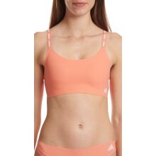 adidas Funktionsunterwäsche Sport-Bra Bralette (4-Wege-Stretch) korallrot Damen