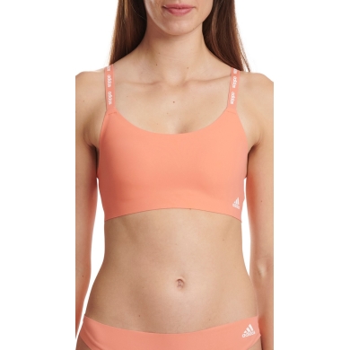 adidas Funktionsunterwäsche Sport-Bra Bralette (4-Wege-Stretch) korallrot Damen