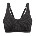 adidas Funktionsunterwäsche Sport-Bra Bralette (4-Wege-Stretch) schwarz/grau Damen