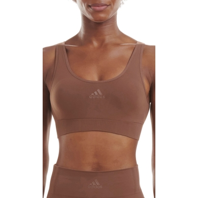 adidas Funktionsunterwäsche Sport-Bra Bralette (nahtlos, perfekte Passform) braun Damen