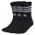 adidas Sportsocken Crew 3-Streifen Cushioned (Fußgewölbeunterstützung, durchgehend gepolstert) schwarz/weiss - 3 Paar