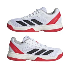 adidas Tennisschuhe Courtflash Allcourt 2025 weiss/rot Jungen