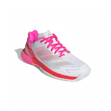 adidas Tennisschuhe Defiant Speed Allcourt 2025 pink/weiss Damen