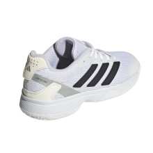 adidas Tennisschuhe Ubersonic Allcourt 2025 weiss/silber Kinder