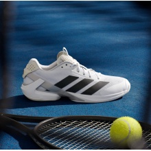 adidas Tennisschuhe adizero Ubersonic 5 Allcourt/Leichtigkeit weiss/schwarz/silber Herren