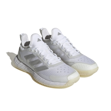 adidas Tennisschuhe Adizero Ubersonic 4.1 Allcourt/Leichtigkeit weiss/silber Damen