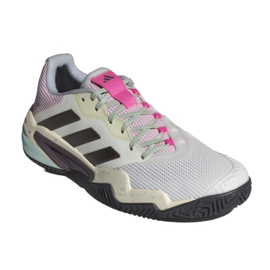 adidas Tennisschuhe Barricade 13 Allcourt/Stabil 2024 weiss/bunt Herren