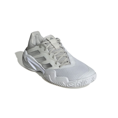 adidas Tennisschuhe Barricade 13 Allcourt (Stabil) 2024 weiss/grau Damen