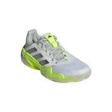 adidas Tennisschuhe Barricade 13 Clay/Sandplatz 2025 grau/lime Damen