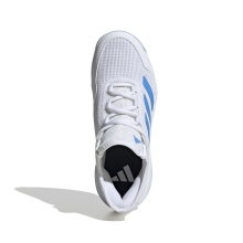 adidas Tennisschuhe Ubersonic 4 Allcourt 2024 weiss/blau Kinder