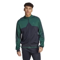 adidas Trainingsjacke Tiro Full-Zip (weich, leicht) dunkelgrün/schwarz Herren