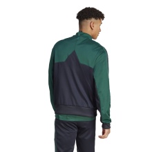 adidas Trainingsjacke Tiro Full-Zip (weich, leicht) dunkelgrün/schwarz Herren