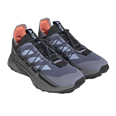 adidas Alltag-Travelschuhe Terrex Voyager 21 (Schnürsystem mit Gummizug) silber/blau Herren