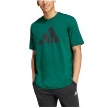 adidas Freizeit-Tshirt PWR 3 Graphic Tee (Baumwolle) grün Herren