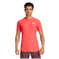 adidas Tennis-Tshirt Pro Climacool+ FreeLift 2025 rot Herren