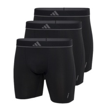 adidas Unterwäsche Boxershorts Brief Active Micro Flex Eco schwarz Herren - 3 Stück