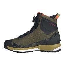 adidas Winter-Wanderschuhe Terrex Conrax BOA RAIN.Ready (PrimaLoft® Isolation) olivegrün/schwarz Herren