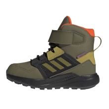 adidas Wanderschuhe Terrex Trailmaker High COLD.RDY dunkelgrün Kinder