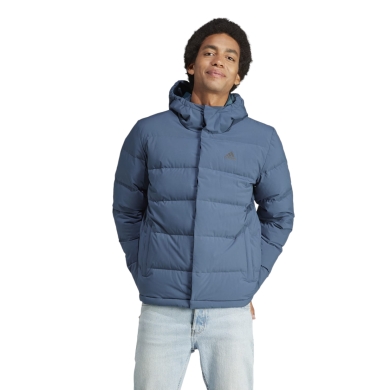 adidas Winter-Daunenjacke Helionic (wind- wasserabweisend) türkis Herren