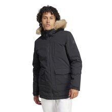 adidas Winter-Parka Hooded Fur Parka (wasserabweisend) schwarz Herren