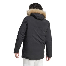 adidas Winter-Parka Hooded Fur Parka (wasserabweisend) schwarz Herren