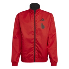 adidas Trainingsjacke Belgium Anthem (Wendejacke, Stehkragen) schwarz/rot Herren