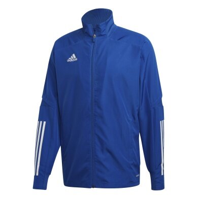 adidas Präsentationsjacke Condivo 20 (Stehkragen, leicht) royalblau Herren