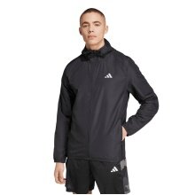 adidas Trainingsjacke Gym+ Training 3-Streifen Windbreaker schwarz Herren