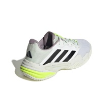 adidas Tennisschuhe Barricade 13 Allcourt (Stabil) 2024 weiss/hellgrün Damen