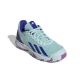 adidas Tennisschuhe Courtflash Allcourt 2024 aquablau Kinder