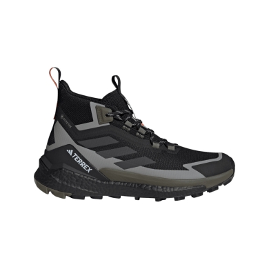 adidas Wanderschuhe Terrex Free Hiker 2.0 GTX Hiking (wasserdicht) schwarz/carbon/olive Herren