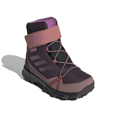 adidas Winter-Wanderschuhe Terrex Snow Hook-And-Loop COLD.RDY violett/schwarz Kinder