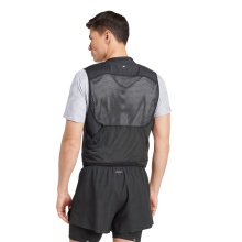 adidas Lauf-Trainingsweste Ultimate Pocket (leicht, schmal, feuchtigkeitsabsorbierend ) schwarz Herren