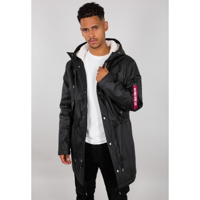 Alpha Industries Winter-Regenjacke Raincoat TL schwarz Herren